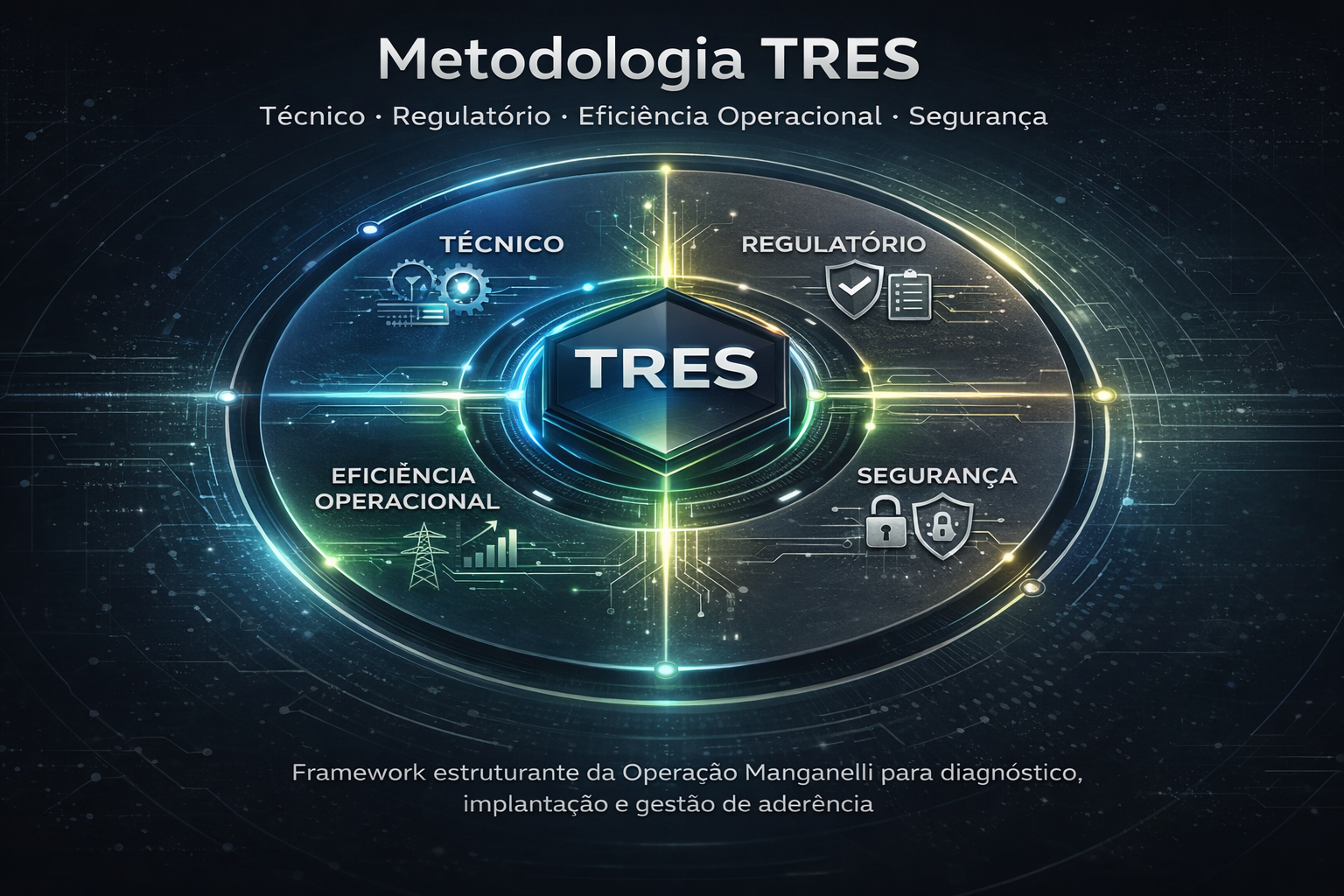 Metodologia TRES — Técnico, Regulatório, Eficiência Operacional e Segurança